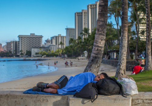 What is the Average Monthly Income of a Homeless Person in Honolulu?